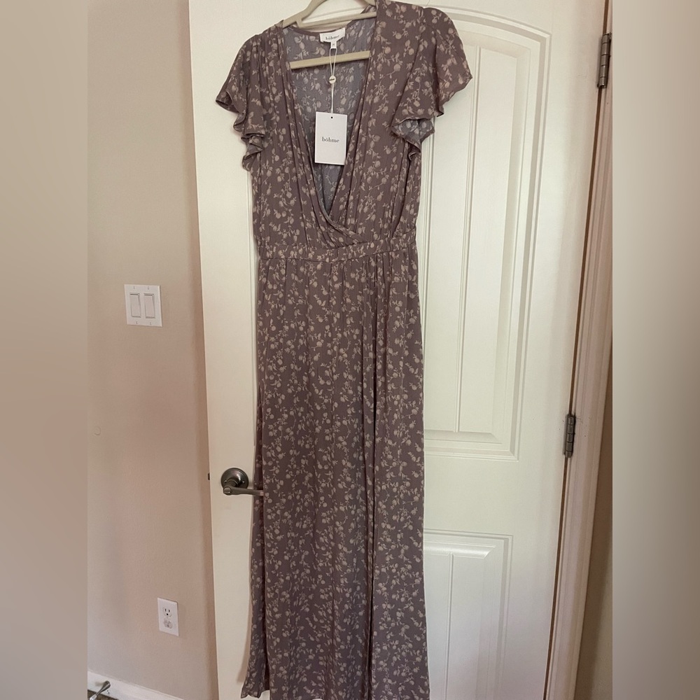 Lavender Floral Maxi Dress from Böhme